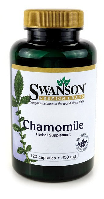 Swanson Premium Chamomile 350 mg 120 Capsules