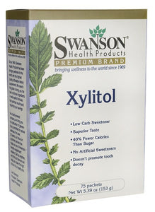 Swanson Premium Xylitol 75 Packets