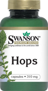 Swanson Premium Hops 310 mg 180 Capsules - Dietary Supplement