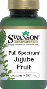 Swanson Premium Full-Spectrum Jujube Fruit 675mg 60 Capsules