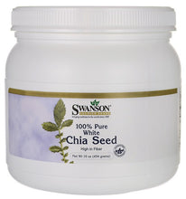 Load image into Gallery viewer, Swanson Premium Chia Seeds 100% Pure White 454gm