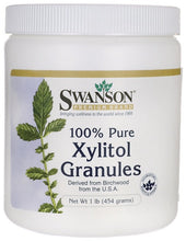 Load image into Gallery viewer, Swanson Premium 100% Pure Non-GMO Xylitol Granules 454gm