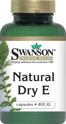 Swanson Premium Natural Dry Vitamin E 400 IU 250 Capsules