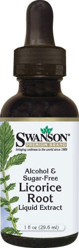 Swanson Premium Licorice Root Liquid Extract (Alcohol & Sugar Free) 29.6 ml 1 fl oz