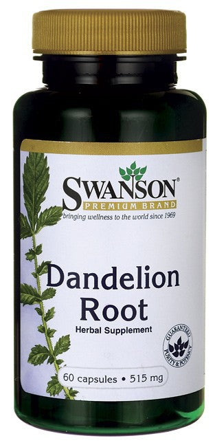 Swanson Premium Dandelion Root 515mg 60 Capsules ... VOLUME DISCOUNT