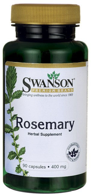 Swanson Premium Rosemary 400mg 90 Capsules