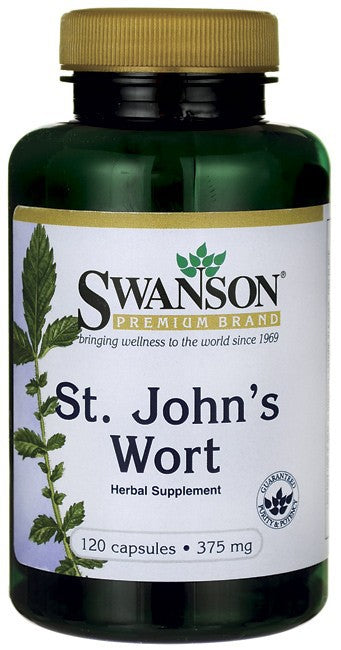 Swanson Premium St. John's Wort 375mg 120 Capsules