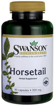 Load image into Gallery viewer, Swanson Premium Horsetail 500mg 90 Capsules - Herbal Supplement