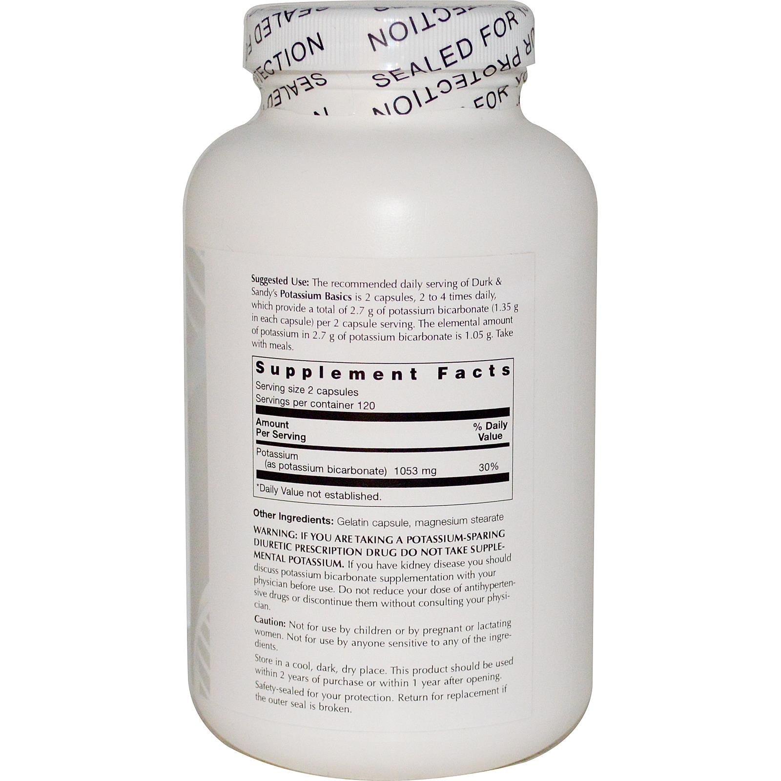Life Enhancement, Potassium Basics, 240 Capsules