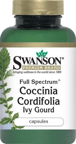 Swanson Full Spectrum Coccinia Cordifolia 400Mg 60 Capsules