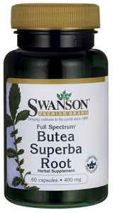 Swanson Premium Full-Spectrum Butea Superba Root Full-Spectrum 400mg 60 Capsules
