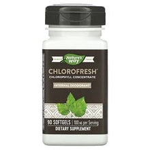 Load image into Gallery viewer, Nature&#39;s Way, Chlorofresh, Chlorophyll Concentrate, 50 mg, 90 Softgels