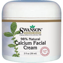 Load image into Gallery viewer, Swanson Premium Calcium Facial Cream 98% Natural - Vitamin Supplement