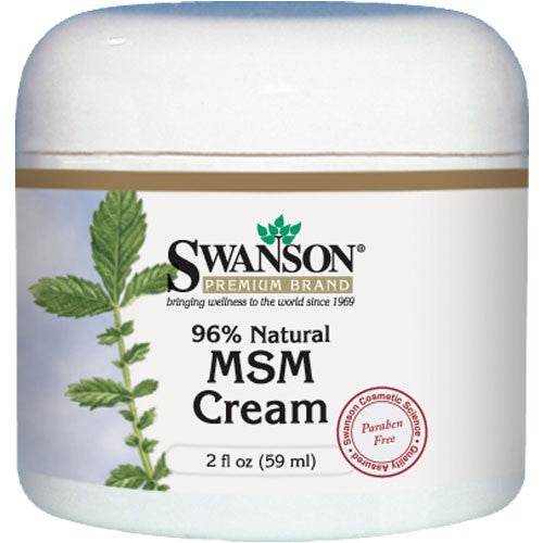 Swanson Premium MSM Cream, 96% Natural - Vitamin Supplements
