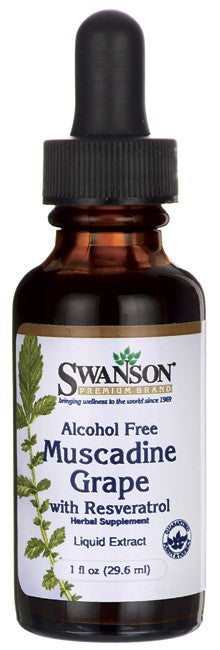 Swanson Premium Muscadine Grape with Resveratrol 29.6ml 1 fl oz
