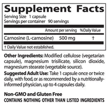 Load image into Gallery viewer, Doctor&#39;s Best, Best Carnosine, 500mg, 90 Veggie Caps