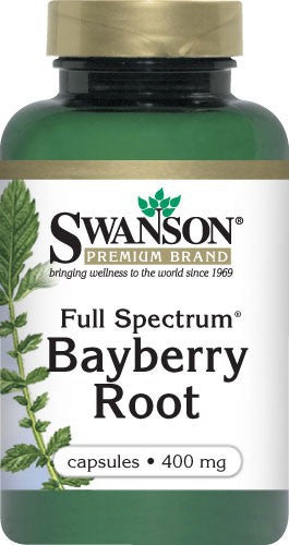 Swanson Premium Full-Spectrum Bayberry Root 400mg 60 Capsules