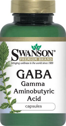 Swanson GABA 250 Mg 60 Caps - Dietary Supplement
