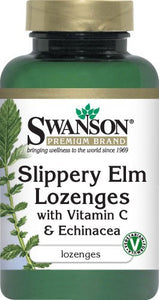 Swanson Premium Slippery Elm Lozenges Sugar Free 60 Lozenges
