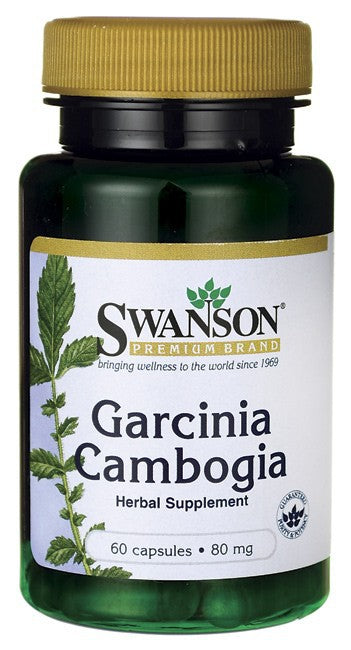 Swanson Garcinia Cambogia 5:1 Ext 80Mg 60 Capsules - Herbal Supplement