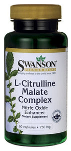 Swanson Premium L-Citrulline Malate Complex 750mg 60C