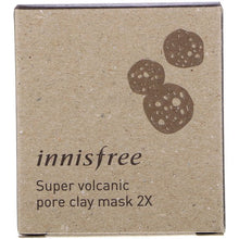 Load image into Gallery viewer, Innisfree Super Volcanic Pore Clay Mask 2X 3.38 oz (100ml)