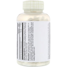 Load image into Gallery viewer, Solaray Pantothenic Acid 500mg 250 VegCaps