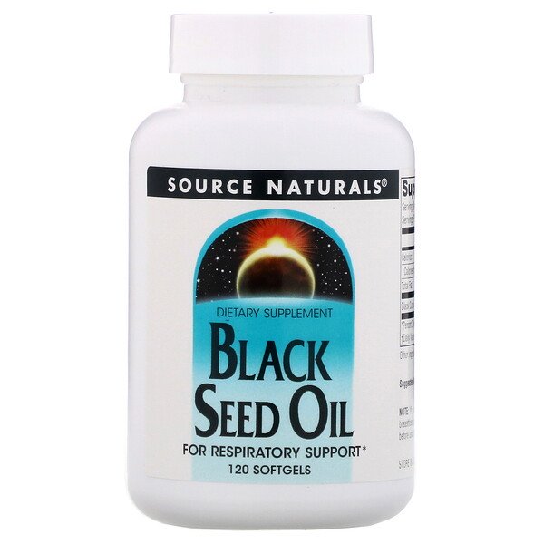 Source Naturals Black Seed Oil 120 Softgels