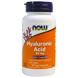 Now Foods Hyaluronic Acid 50mg 60 Veg Capsules