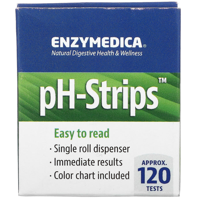 Enzymedica pH Strips 16 Foot Single Roll Dispenser