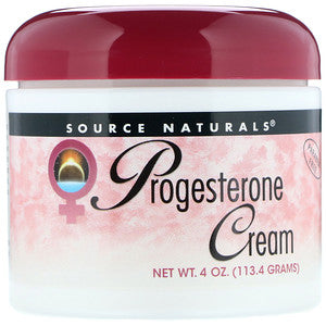 Source Naturals Progesterone Cream 4 oz (113.4g)