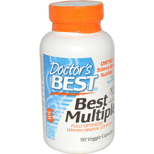 Doctor's Best Best Multiple Fully Optimised Vitamin-Mineral Complex 90 Veggie Caps