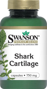Swanson Premium Shark Cartilage 750mg 250 Capsules