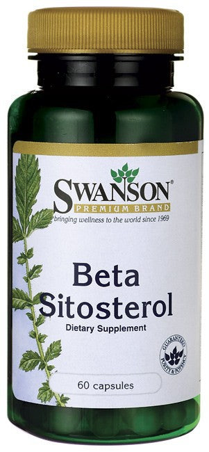 Swanson Premium Beta Sitosterol 160mg 60 Capsules
