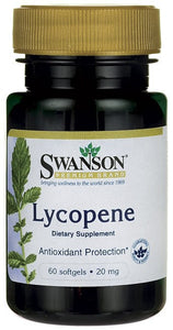 Swanson Premium Lycopene 20mg 60 Softgels