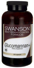 Load image into Gallery viewer, Swanson Best Weight-Control Formulas Glucomannan + 300 Capsules
