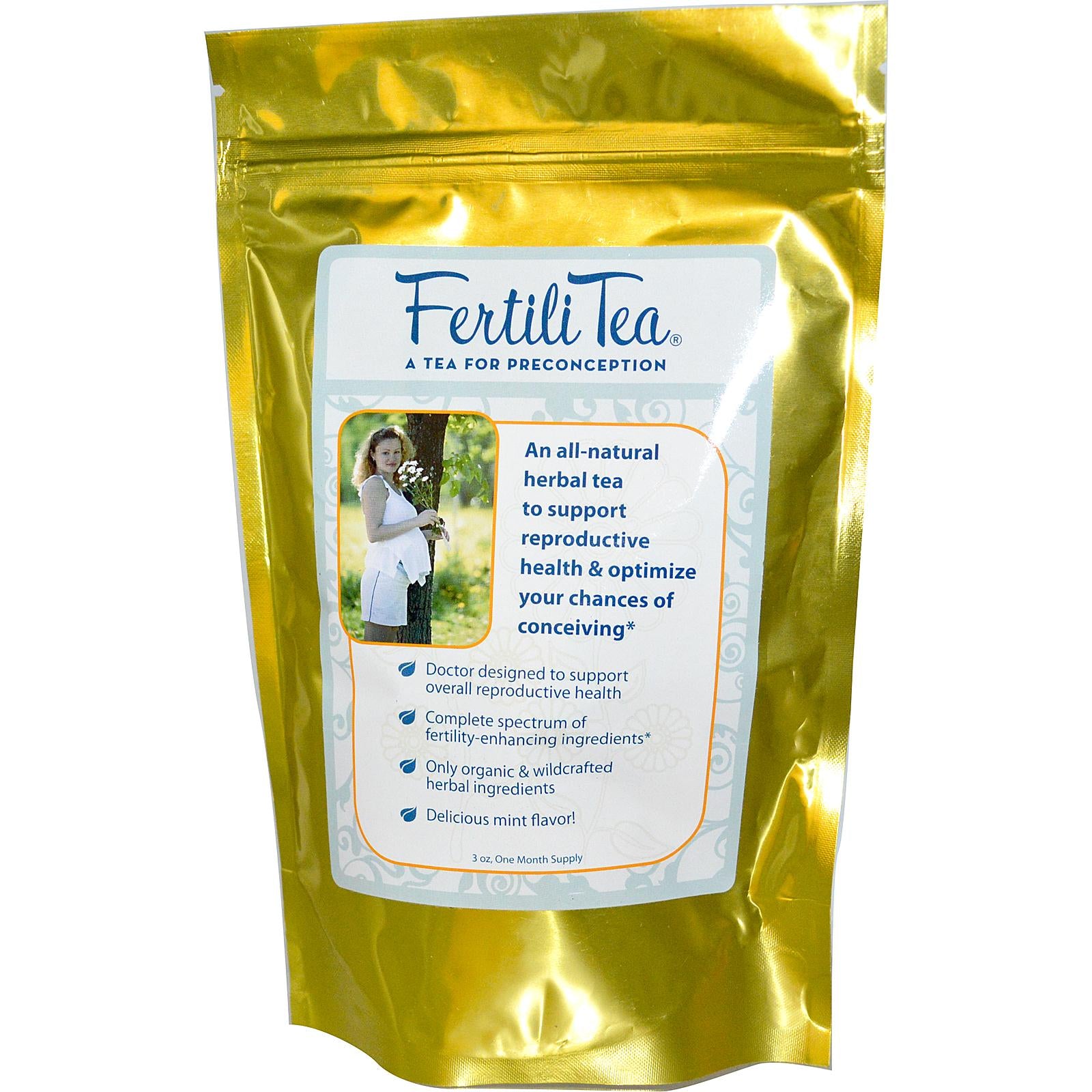 Fairhaven Health, FertiliTea®, Loose Leaf Tea, For Preconception, Mint, 3 oz