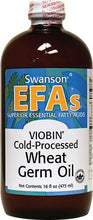 Load image into Gallery viewer, Swanson EFAs VIOBIN Cold Processed Wheat Germ Oil 474ml