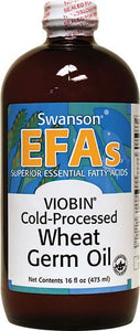 Swanson EFAs VIOBIN Cold Processed Wheat Germ Oil 474ml