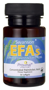 Swanson EFAs Provinal Purified Omega-7 30 Softgels