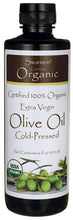 Load image into Gallery viewer, Swanson Certified 100% Organic Extra Virgin Olive Oil, Cold-Pressed 474ml
