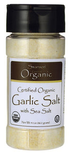 Swanson Organic Certified Organic Garlic Salt 116.2g 4.1oz