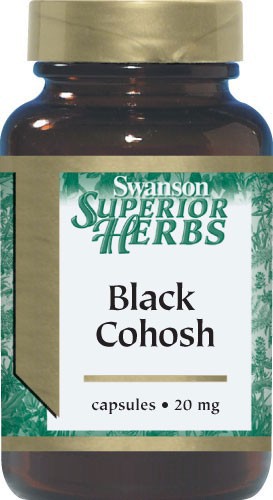 Swanson Superior Herbs Black Cohosh Standardised 20mg 120 Capsules
