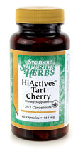 Load image into Gallery viewer, Swanson Superior Herbs HiActives Tart Cherry 465mg 60 Capsules