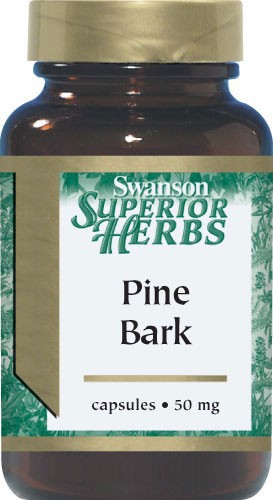 Swanson Superior Herbs Pine Bark Extract 50mg 100 Caps