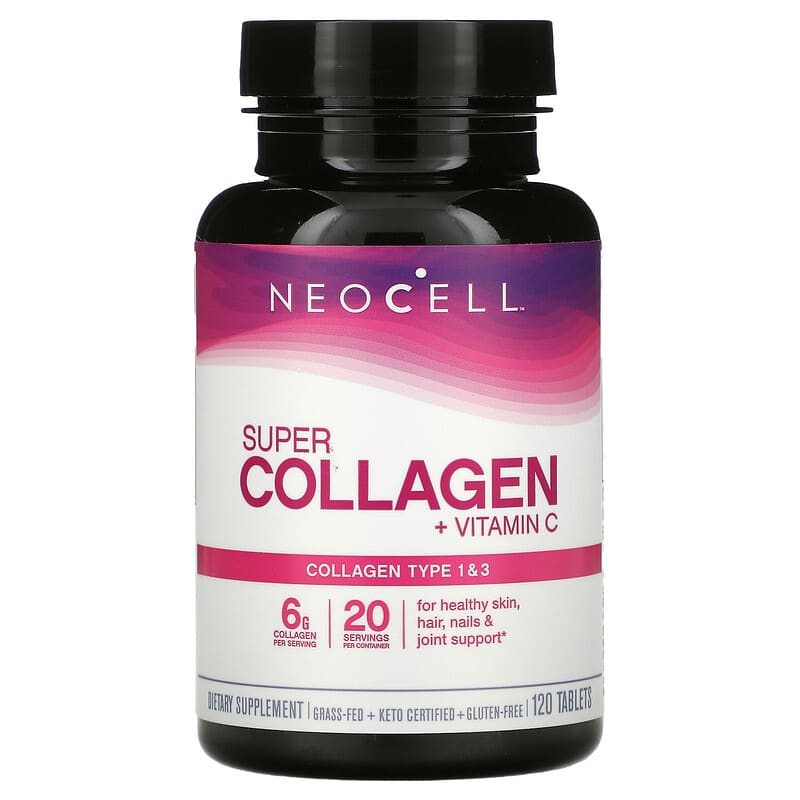 NeoCell, Super Collagen, + Vitamin C & Biotin, 180 Tablets