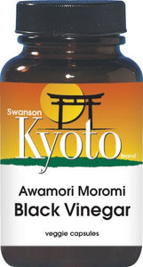 Swanson Kyoto Brand Awamori Moromi Black Vinegar 90 Veg Capsules