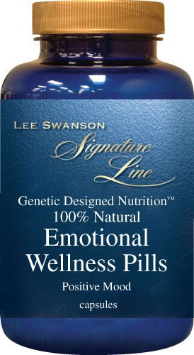 Lee Swanson Signature Line 100% Natural Emotional Wellness Pills 120 Veggie Capsules