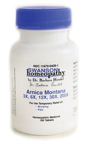 Load image into Gallery viewer, Swanson Homeopathy Arnica Montana 3X, 6X, 12X, 30X, 200X, 100 Tabs