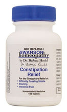 Load image into Gallery viewer, Swanson Homeopathy Constipation Relief 100 Tablets